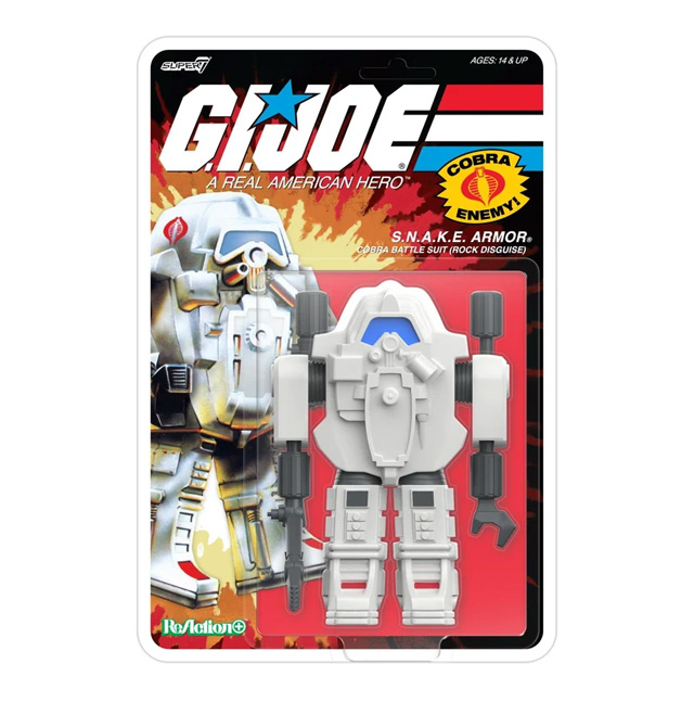 SNAKE armor(Rock disguise)(cartoon) GI Joe ReAction+