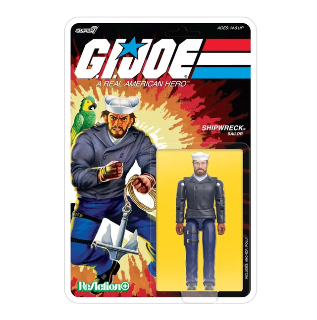 Shipwreck(Peacoat)(cartoon) GI Joe ReAction+