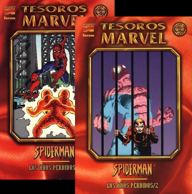 Pack Spiderman los años perdidos(1 y 2) Tesoros Marvel